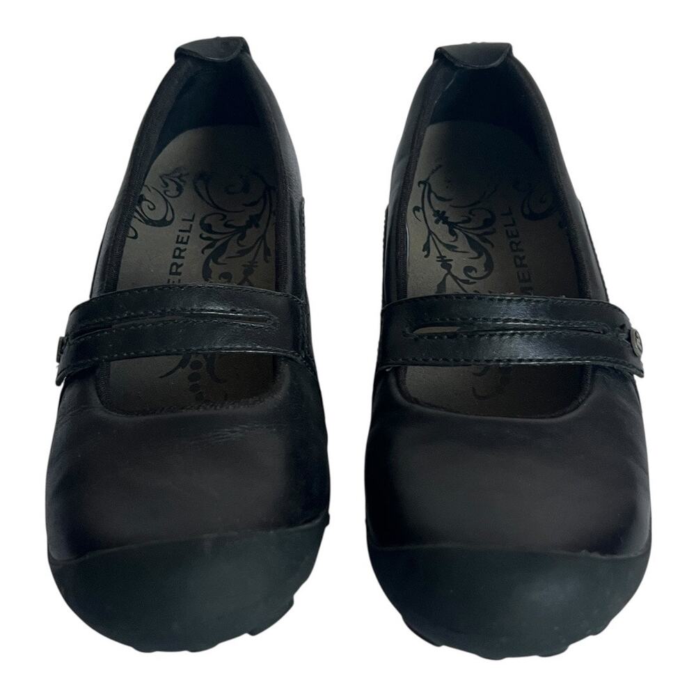 Merrell Plaza Bandeau Mary Jane Black Shoes Size 8.5 - Picture 3 of 12